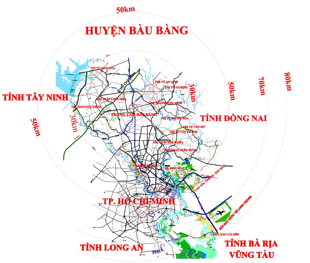 Những điều cần biết về Huyện Bàu Bàng và Becamex Bàu Bàng